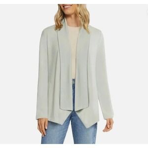 Max & Mia Womens Cardigan XXL Extra Extra Large‎ Light Olive Drape Front